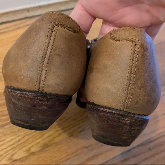 Vintage Guess? by Georges Marciano Size‎ 8.5 Leather Suede Cowboy Ankle Booties - Picture 7 of 9